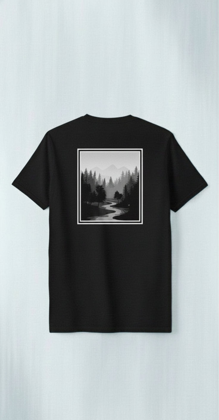 Gloomy Trees 100% Cotton T-Shirt