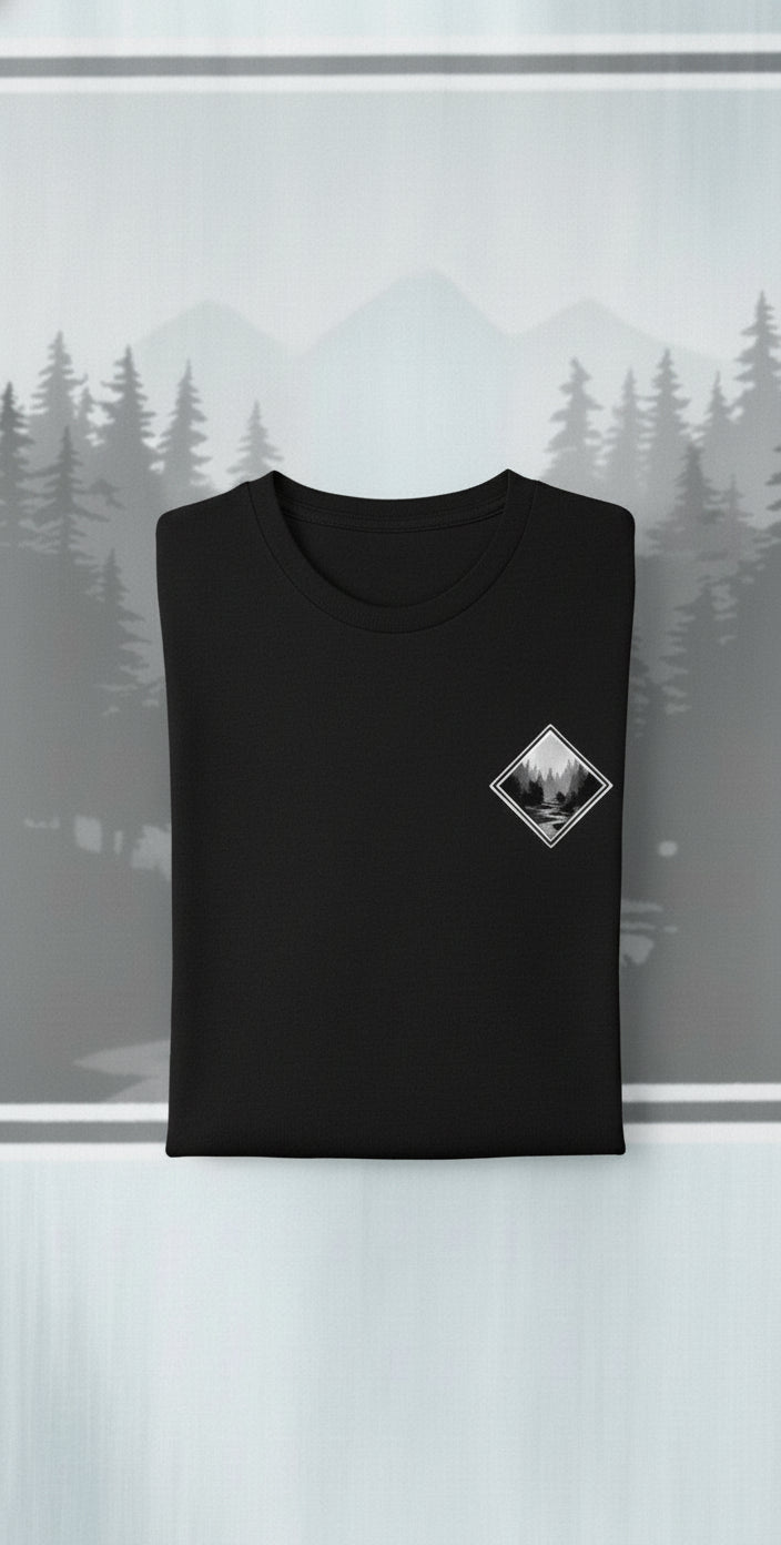 Gloomy Trees 100% Cotton T-Shirt