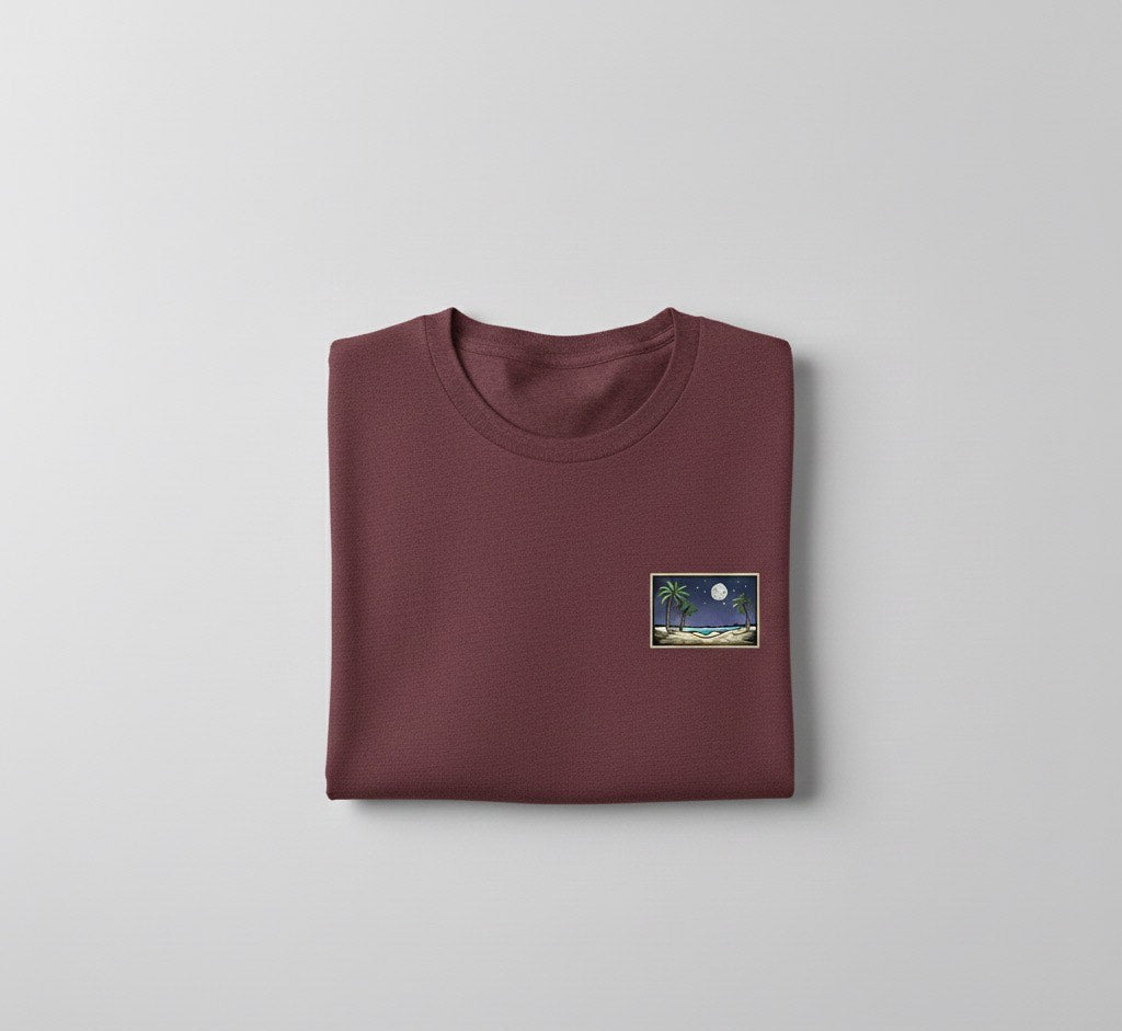 Palm Nights 100% Cotton T-Shirt
