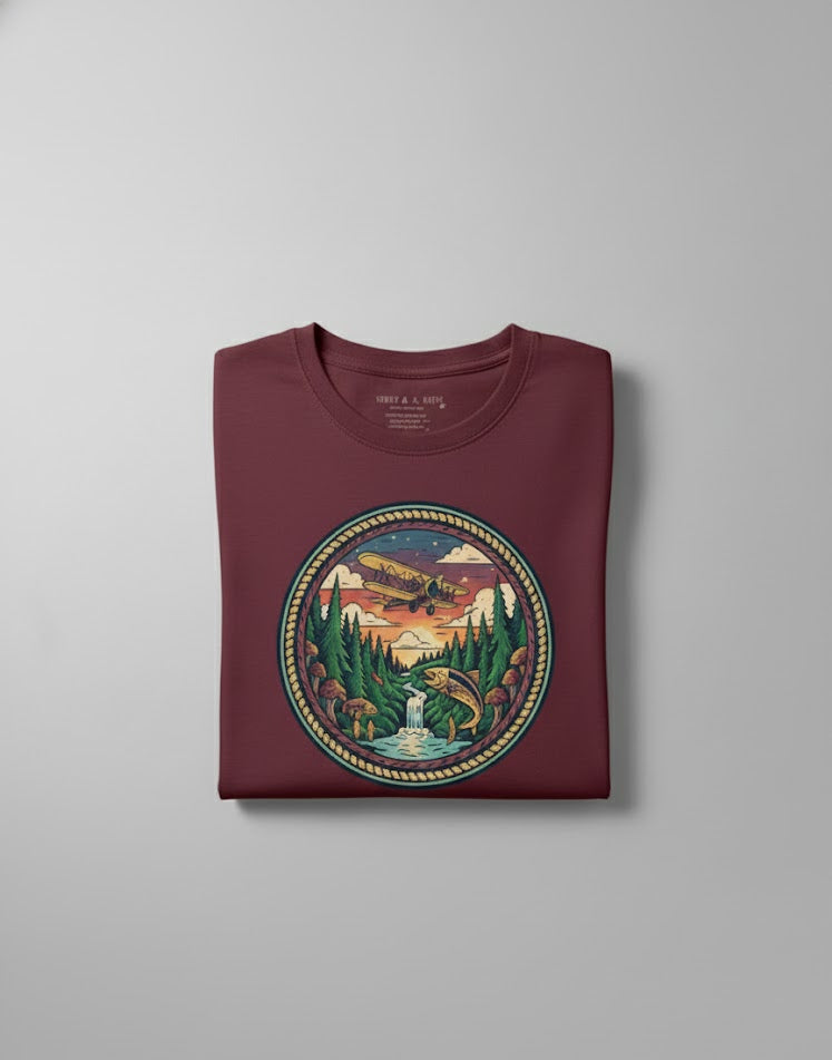 100% Cotton Vintage River Long Sleeve